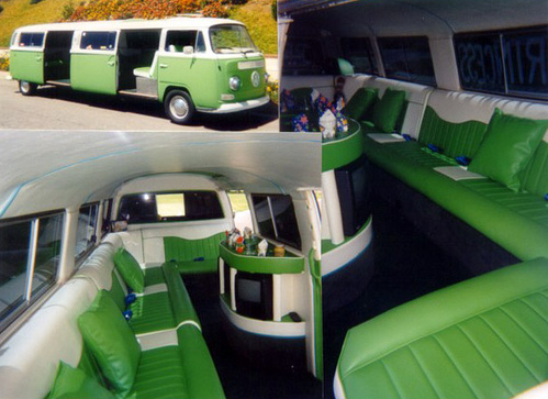 VW Bay Campervan limo
