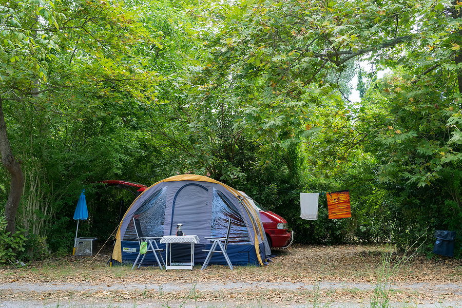 Campervan wild camping